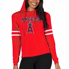 Los Angeles Angels Concepts Sport Women's Marathon Lightweight Lounge Pullover Hoodie Online