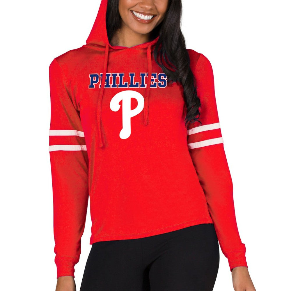 Philadelphia Phillies Concepts Sport Women's Marathon Lightweight Lounge Pullover Hoodie Online