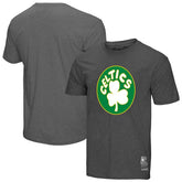 Mitchell & Ness Boston Celtics Unisex Hardwood Classics MVP Throwback Logo T-Shirt Heather Gray