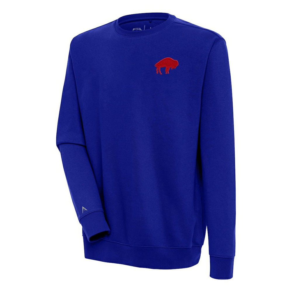 Buffalo Bills Adult Throwback Logo Victory Pullover Sweatshirt - Royal - NFL