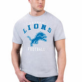 Detroit Lions Starter Logo Graphic T-Shirt - Gray - NFL