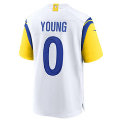 Byron Young Los Angeles Rams Team Game Jersey - White - Nike