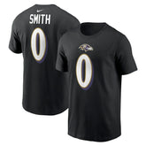 Roquan Smith Baltimore Ravens Player Name & Number T-Shirt - Black - Nike