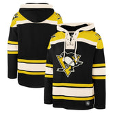 Pittsburgh Penguins '47 Big & Tall Superior Lacer Pullover Hoodie - Black | 47 brand near me
