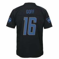 Jared Goff Detroit Lions Youth Game Jersey - Black - Nike