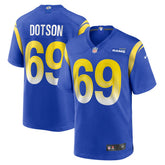 Kevin Dotson Los Angeles Rams Game Jersey - Royal - Nike