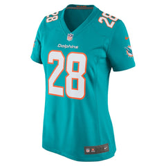 Devon Achane Miami Dolphins Women's Player Game Jersey - Aqua - Nike
