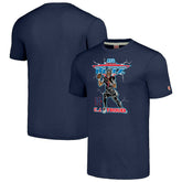 C.J. Stroud Houston Texans Homage Unisex NFL Blitz Player Tri-Blend T-Shirt - Heathered Navy - NFL
