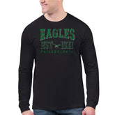 Philadelphia Eagles Starter Retro Long Sleeve T-Shirt - Black - NFL