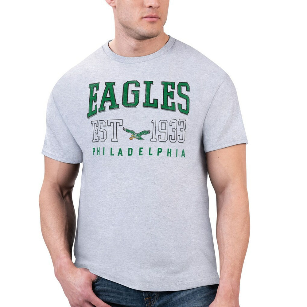 Philadelphia Eagles Starter Retro Team Graphic T-Shirt - Gray - NFL