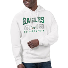 Philadelphia Eagles Starter Unisex Retro Pullover Hoodie - White - NFL