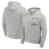 Philadelphia Eagles NFL x Darius Rucker Collection Full-Zip Hoodie - Gray - Fanatics