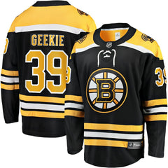 Morgan Geekie Boston Bruins Fanatics Home Breakaway Jersey - Black | Fanatics discount