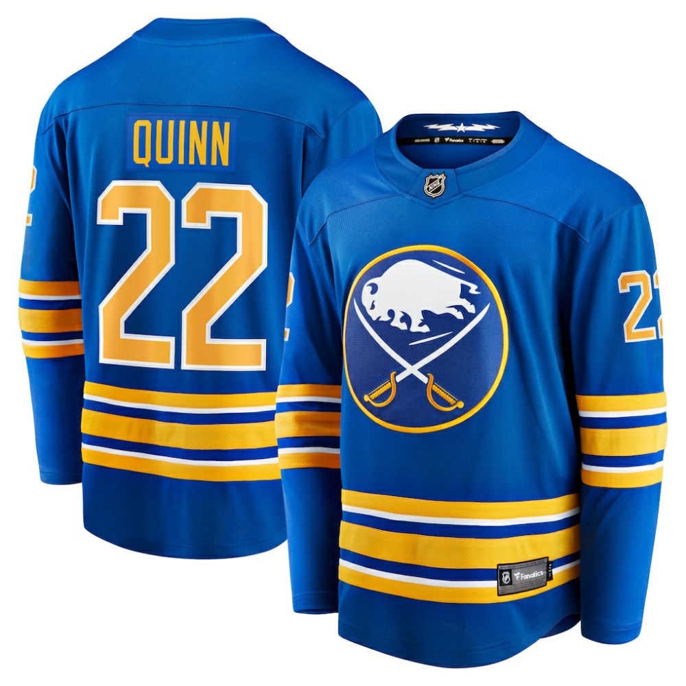 Jack Quinn Buffalo Sabres Fanatics Home Breakaway Jersey - Royal | Fanatics Clearance