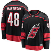 Jordan Martinook Carolina Hurricanes Fanatics Home Breakaway Jersey - Black | Fanatics near me