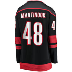 Jordan Martinook Carolina Hurricanes Fanatics Women's Home Breakaway Player Jersey - Black | Fanatics discount