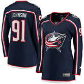 Kent Johnson Columbus Blue Jackets Fanatics Women's Home Breakaway Player Jersey - Navy | Fanatics on sale