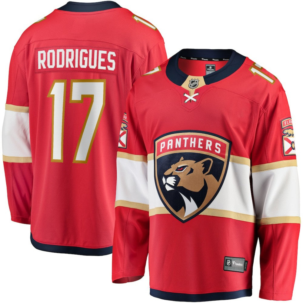 Evan Rodrigues Florida Panthers Fanatics Home Breakaway Jersey - Red | Fanatics discount