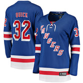 Jonathan Quick New York Rangers Fanatics Women's Home Breakaway Player Jersey - Blue | Fanatics Lifestyle