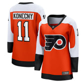 Travis Konecny Philadelphia Flyers Fanatics Women's Home Breakaway Player Jersey - Orange | Fanatics sale