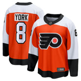 Cam York Philadelphia Flyers Fanatics Home Breakaway Jersey - Orange | Fanatics Clearance