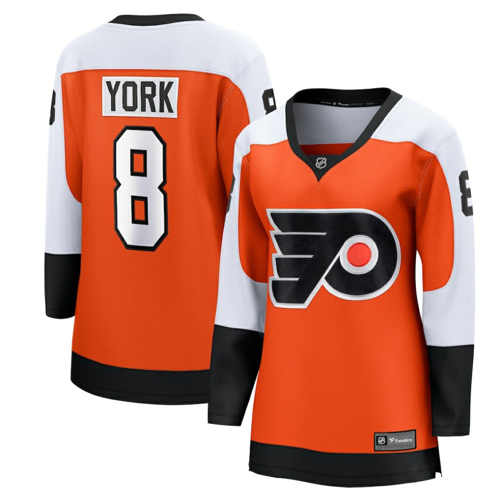 Cam York Philadelphia Flyers Fanatics Women's Home Breakaway Player Jersey - Orange | Fanatics sale