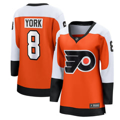 Cam York Philadelphia Flyers Fanatics Women's Home Breakaway Player Jersey - Orange | Fanatics sale