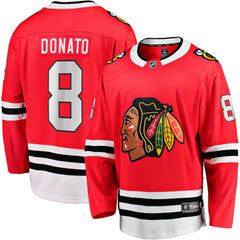Ryan Donato Chicago Blackhawks Fanatics Home Breakaway Jersey - Red | Fanatics Clearance