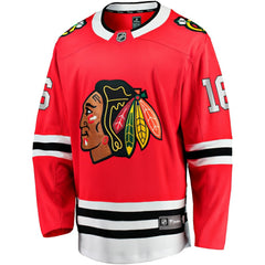 Jason Dickinson Chicago Blackhawks Fanatics Home Breakaway Jersey - Red | Fanatics Lifestyle