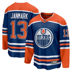 Mattias Janmark Edmonton Oilers Fanatics Home Breakaway Jersey - Royal | Fanatics near me