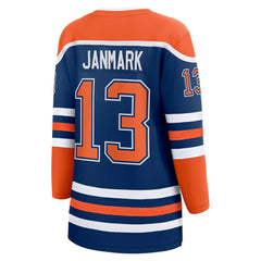 Mattias Janmark Edmonton Oilers Fanatics Women's Home Breakaway Player Jersey - Royal | Fanatics sale