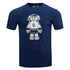 Seattle Kraken Pro Standard Mascot T-Shirt - Deep Sea Blue | NHL discount