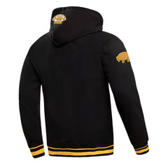 Boston Bruins Pro Standard Retro Classic Fleece Pullover Hoodie - Black | NHL Clearance