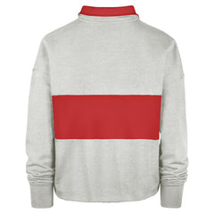 47 brand Chicago Bulls '47 Women's Breakthrough Remi Quarter-Zip Jacket Heather Gray