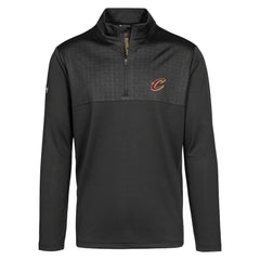 Cleveland Cavaliers Levelwear Truth Insignia Core Quarter-Zip Pullover Top Black