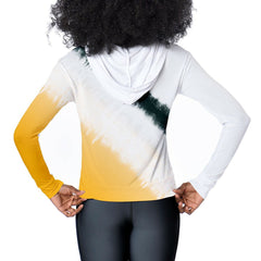 Green Bay Packers Certo Women's Rundown Lightweight Pullover Hoodie - White - NFL