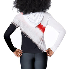 Kansas City Chiefs Certo Women's Rundown Lightweight Pullover Hoodie - White - NFL