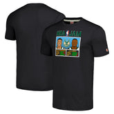Damian Lillard & Giannis Antetokounmpo Milwaukee Bucks Homage NBA Jam Tri-Blend T-Shirt Charcoal