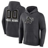 Athletics Personalized Monochrome Name & Number Pullover Hoodie for sale