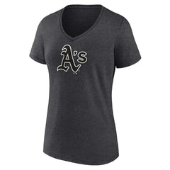 Athletics Women's Personalized Monochrome Name & Number V-Neck T-Shirt Discount