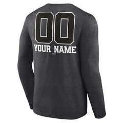 San Francisco Giants Personalized Monochrome Name & Number Long Sleeve T-Shirt Sale