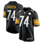 Spencer Anderson Pittsburgh Steelers Game Jersey - Black - Nike