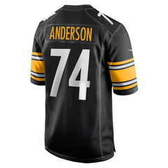 Spencer Anderson Pittsburgh Steelers Game Jersey - Black - Nike