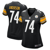 Spencer Anderson Pittsburgh Steelers Women's Game Jersey - Black - Nike