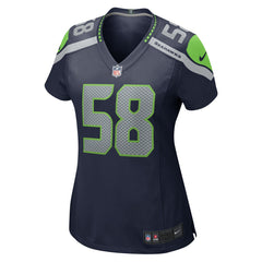 Derick Hall Seattle Seahawks Women's Team Game Jersey - College College Navy - Nike