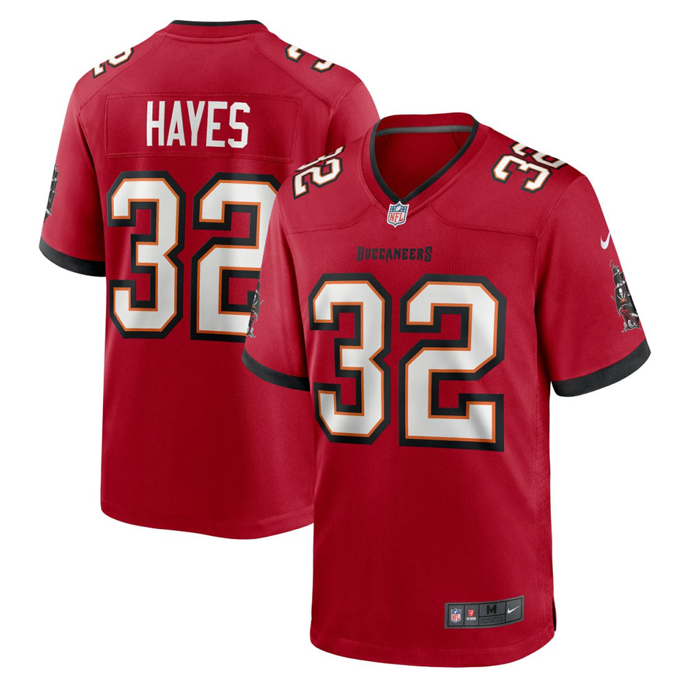 Josh Hayes Tampa Bay Buccaneers Game Jersey - Red - Nike