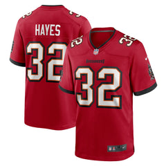 Josh Hayes Tampa Bay Buccaneers Game Jersey - Red - Nike