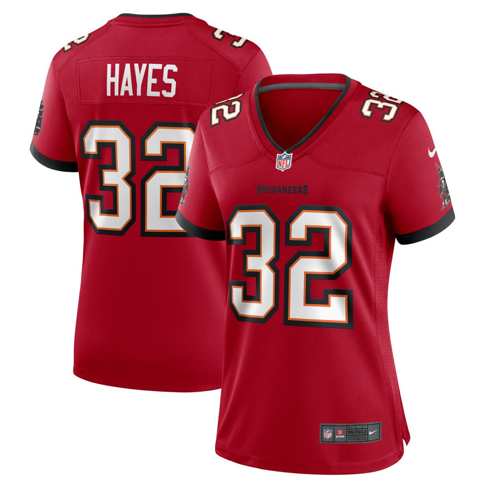 Josh Hayes Tampa Bay Buccaneers Women's Game Jersey - Red - Nike