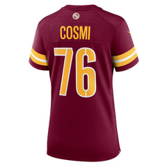 Sam Cosmi Washington Commanders Women's Game Jersey - Burgundy - Nike