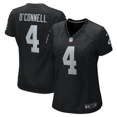 Aidan O'Connell Las Vegas Raiders Women's Game Jersey - Black - Nike